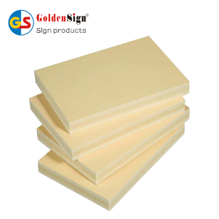Fabricante y proveedor de tableros de espuma WPC Celuka | Fabricante de China de Goldensign