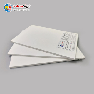 hoja libre del tablero de la espuma del PVC de 3m m 5m m para la publicidad de los letreros 