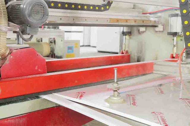 Cortar en productos terminados