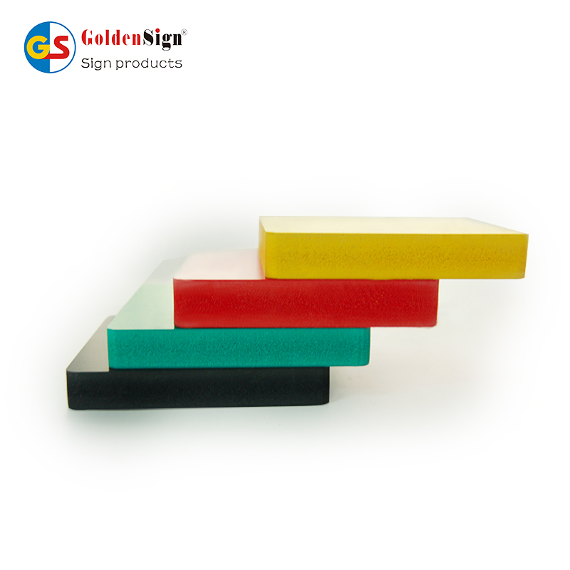 Hoja de tablero de espuma de PVC GOLDENSIGN (Celtec) - Hoja de color - 24 pulgadas X 48 pulgadas X 8 mm de espesor