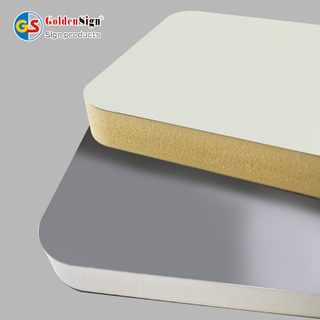 Tablero de espuma de PVC blanco Goldensign para extrusión Forex de panel coextruido de PVC con impresión UV