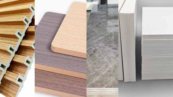 Material de PVC para el baño de Goldensign