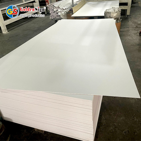Venta caliente de la hoja de espuma de PVC libre de impresión/impresión UV Hoja de PVC Sintra/impresión de tablero de plástico