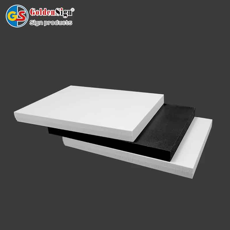 Fábrica de espuma de PVC blanca Fábrica de alta densidad para gabinete de cocina