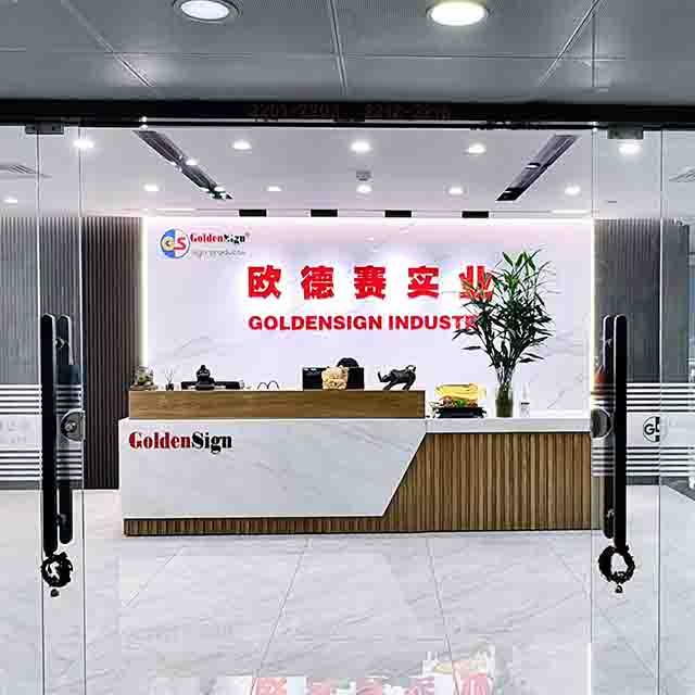 Puerta de la compañía Goldensign