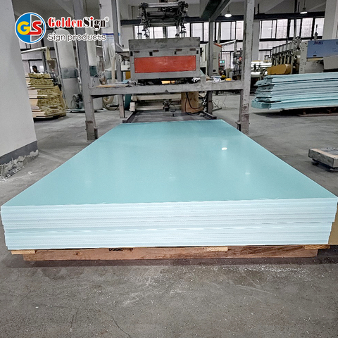 Tablero coloreado grande de la espuma del PVC de la protuberancia del panel de la protuberancia del panel coextruido del PVC de Goldensign 1220*2440m m
