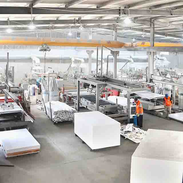 Fábrica de tableros de espuma de PVC de Goldensign