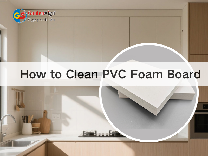  Cómo limpiar el tablero de espuma de PVC