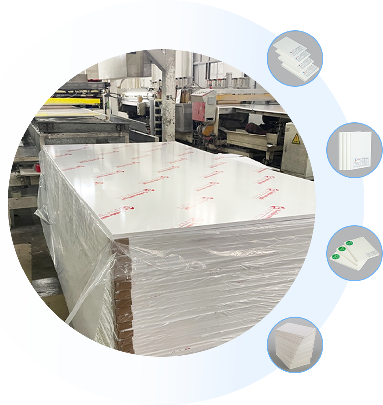 Fábrica de tableros de espuma de PVC Goldensign con líneas de producción avanzadas