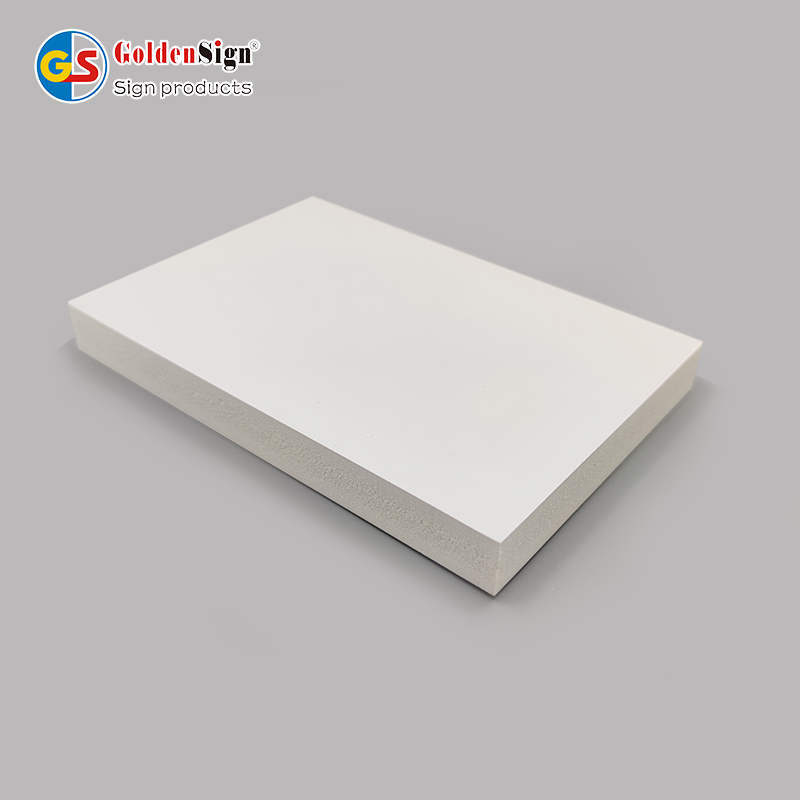 Goldensign 1220x2440mm PVC PVC PVC Board para gabinete y señalización