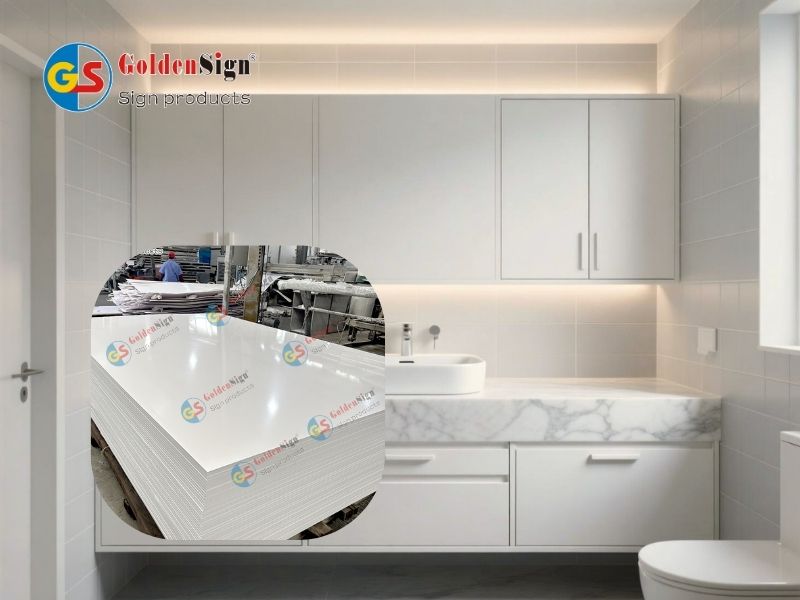 Impermeable, resistente a la humedad, duradero: cómo el tablero de espuma de PVC resuelve la puerta de la cocina y el baño