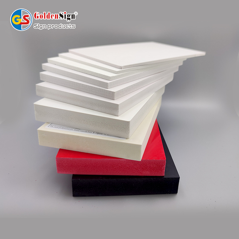 Guardar Guardos de paneles de pared de la pared de pvc de 18 mm PVC PVC PVC PVC Hoja de placa de espuma PVC