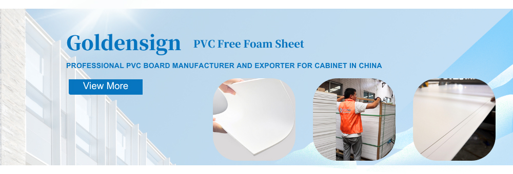 tablero de espuma libre de Goldensign PVC